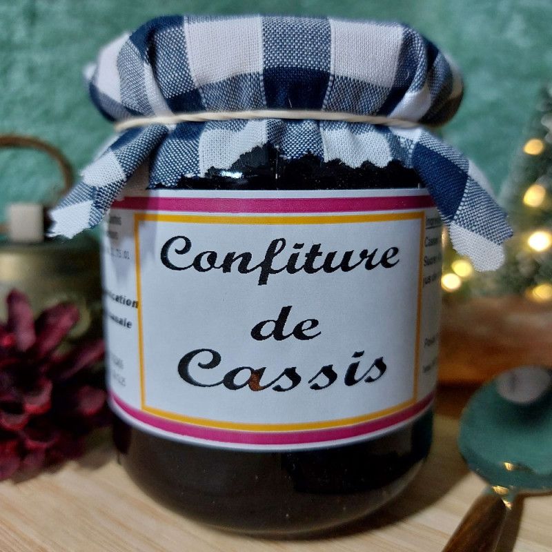 Confiture De Cassis Au Comtois Courtois G