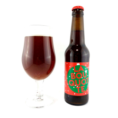 Bière artisanale de Noël aux épices - La Rinçotte - 33 cl