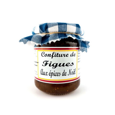 Confiture de Noël figues aux épices - Au Comtois Courtois - 230 g