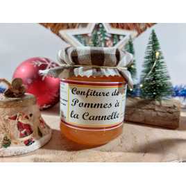 Confiture de Noël pomme cannelle - Au Comtois Courtois - 230 g