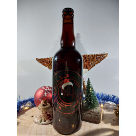 Bière artisanale l'Atypée de Noël oranges fraiches & épices - Brasserie Atypique - 75 cl