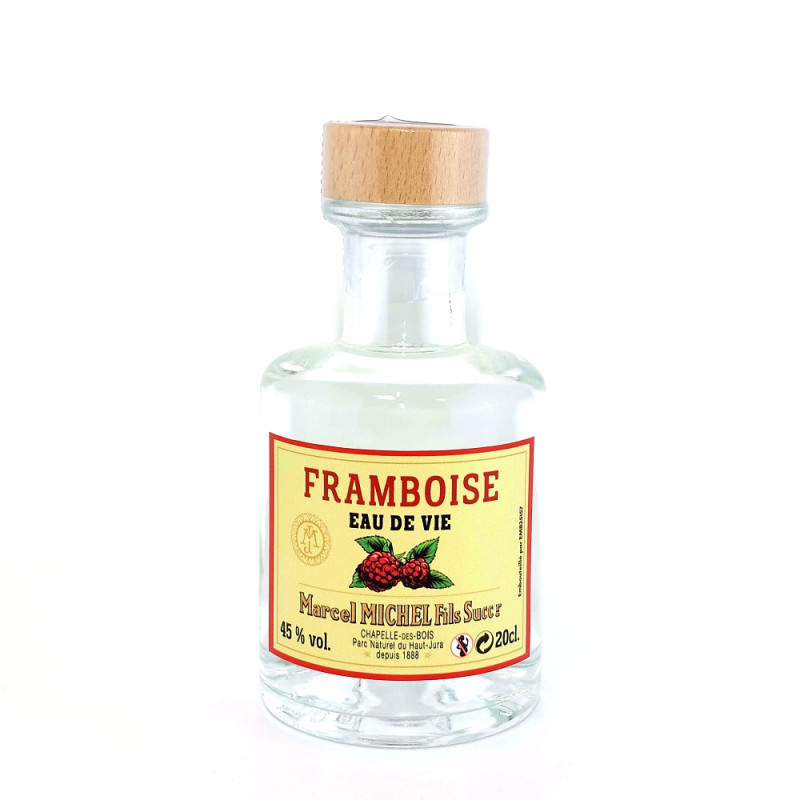 Eau-de-vie framboise - Distillerie Marcel Michel Fils - 20 cl