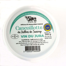 Cancoillotte au Savagnin - Fruitière des Vallons de Sancey - 240 g