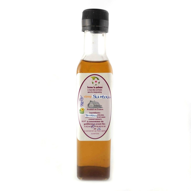 Sirop de sureau - La ferme la Palouse - 25 cl