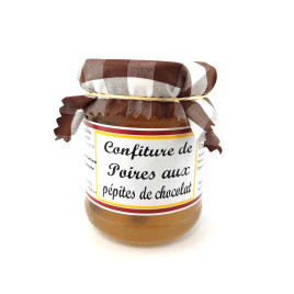 Confiture de Noël poires / chocolat - Au Comtois Courtois - 230 g