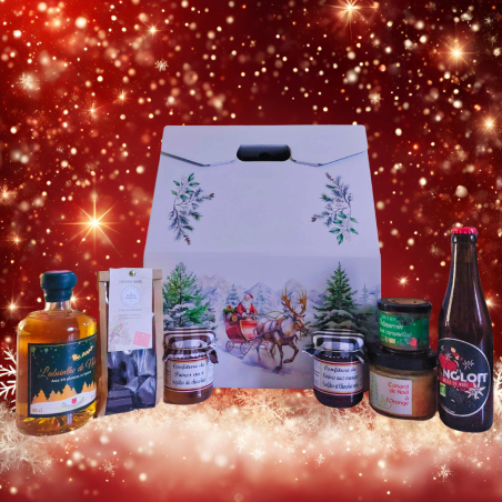 Coffret cadeau de Noël "Un Noël comtois"