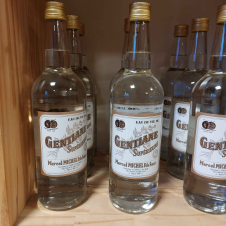 Gentiane Supérieure - Eau de vie de gentiane - Distillerie Marcel Michel Fils - 100 cl