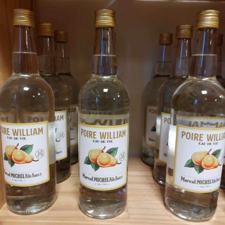 Eau-de-vie Poire William - Distillerie Marcel Michel Fils - 1 L