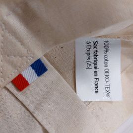 Tote bag coton "Bonjour François" made in France