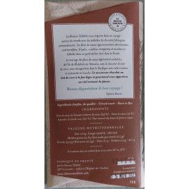 Tablette chocolat au lait de coco 53% Vanuatu - La Beaune Tablette - 75 g