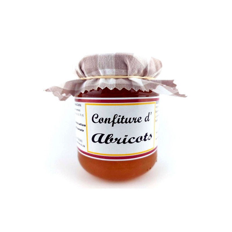 Confiture d'abricots - Au Comtois Courtois - 230 g